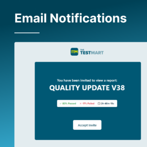 Email Notifications for Test Completion